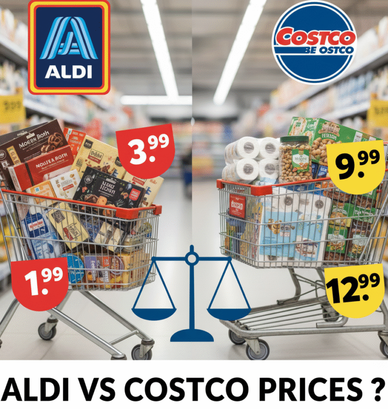 Aldi vs Costco Prices